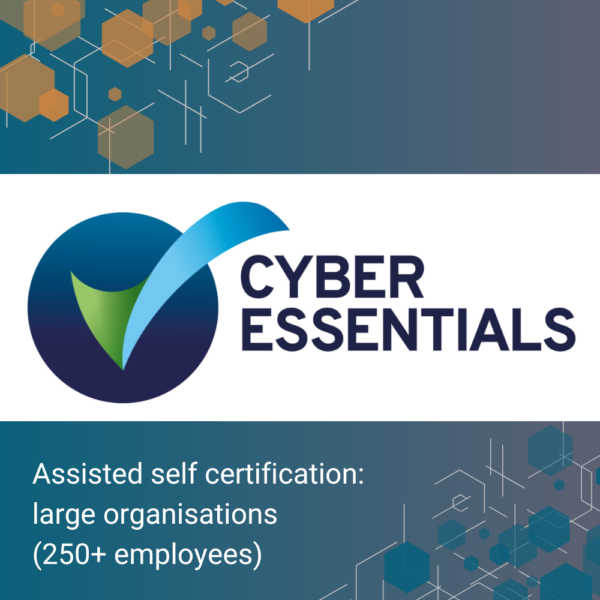 Cyber Essentials assisted self certification large organisations