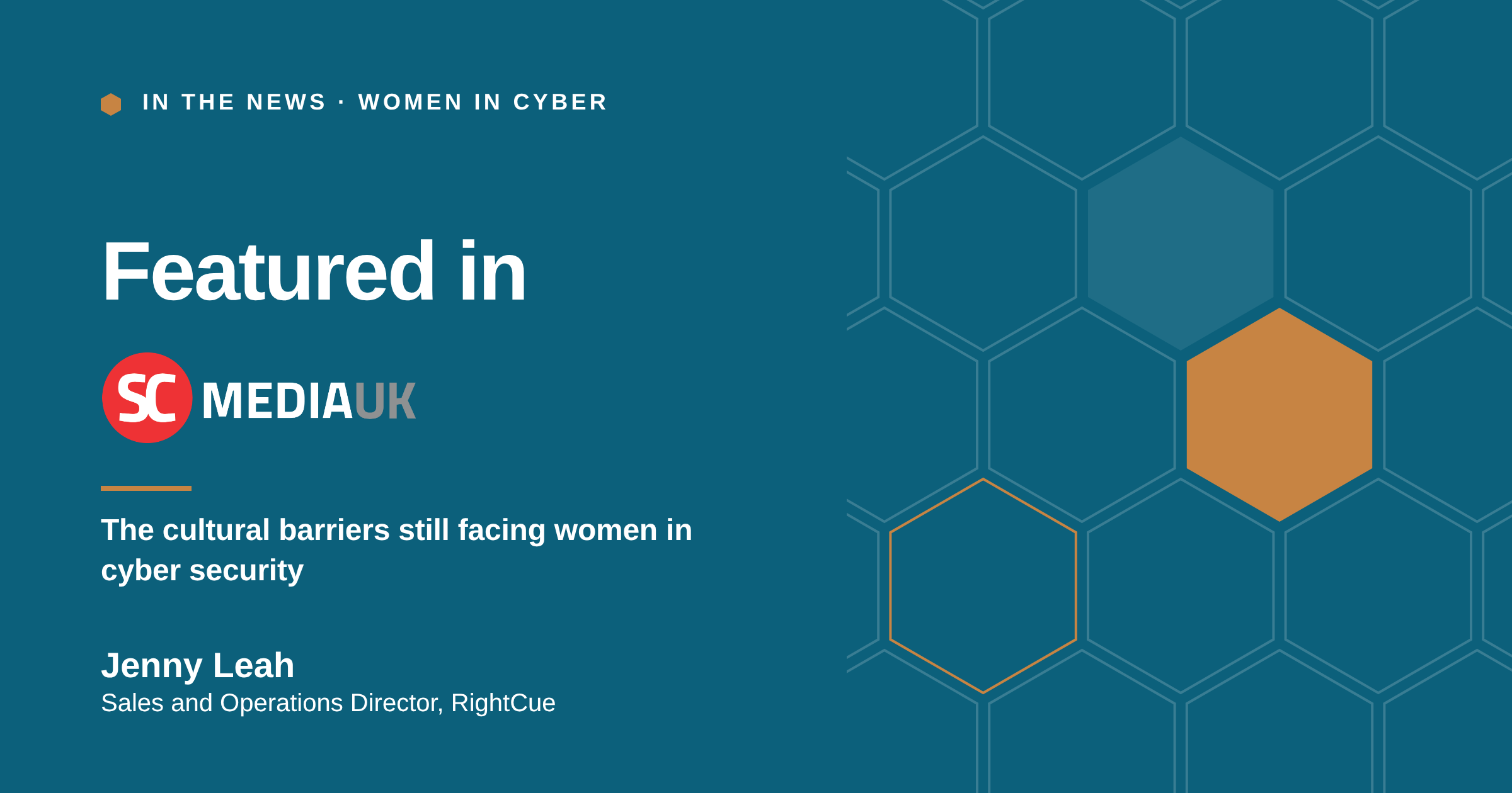 Jenny Leah on the cultural barriers still facing women in cyber security