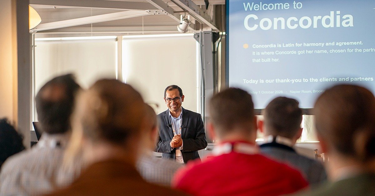 Yogesh welcome at Concordia